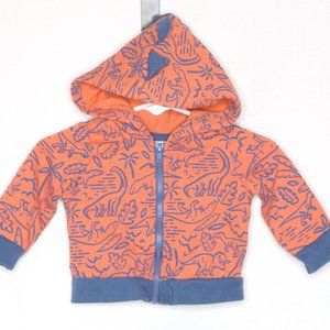 Cat & Jack 0-3M Baby Boy Dinosaur Hooded Jacket